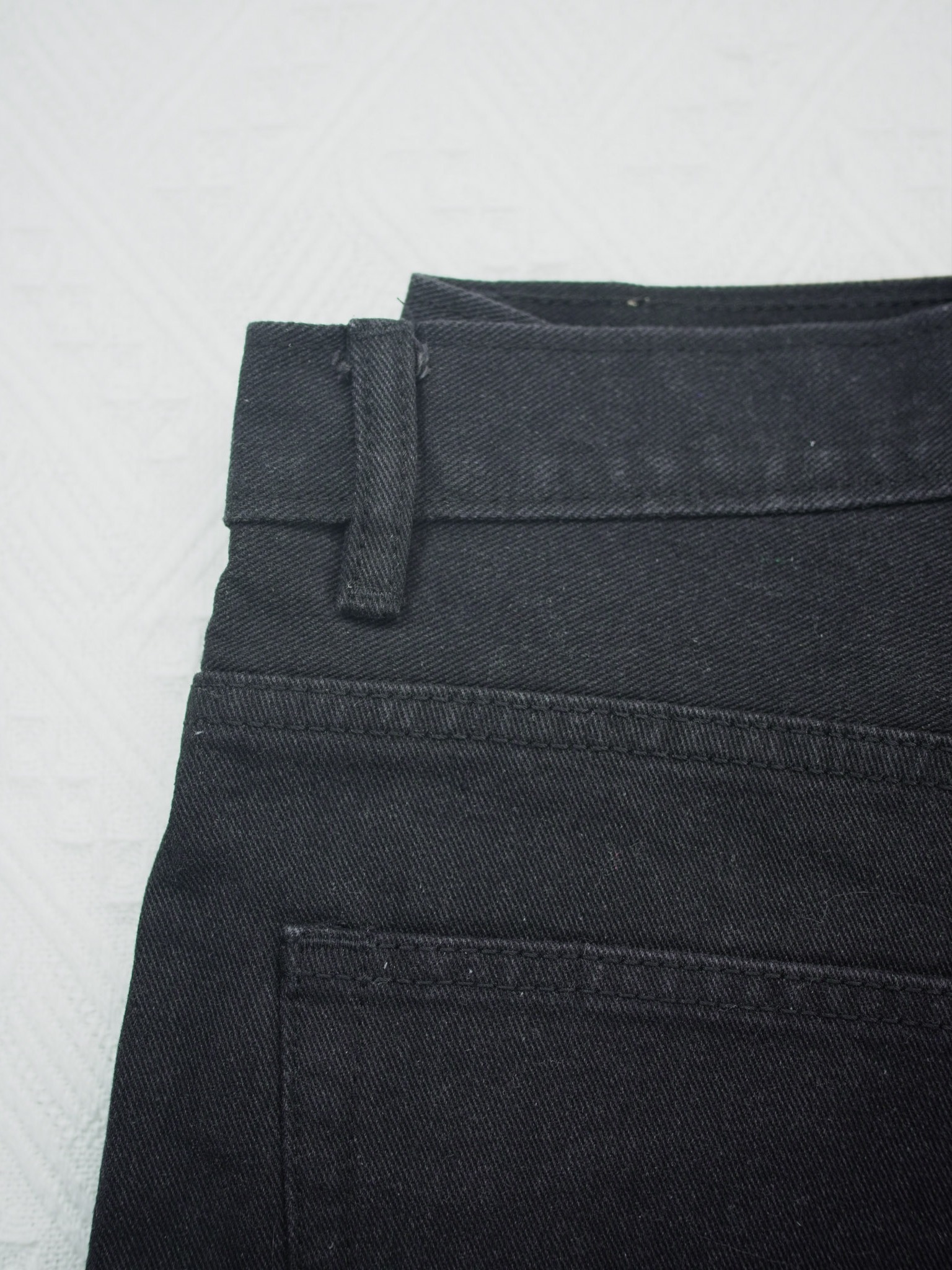 Black Minimalist Jorts
