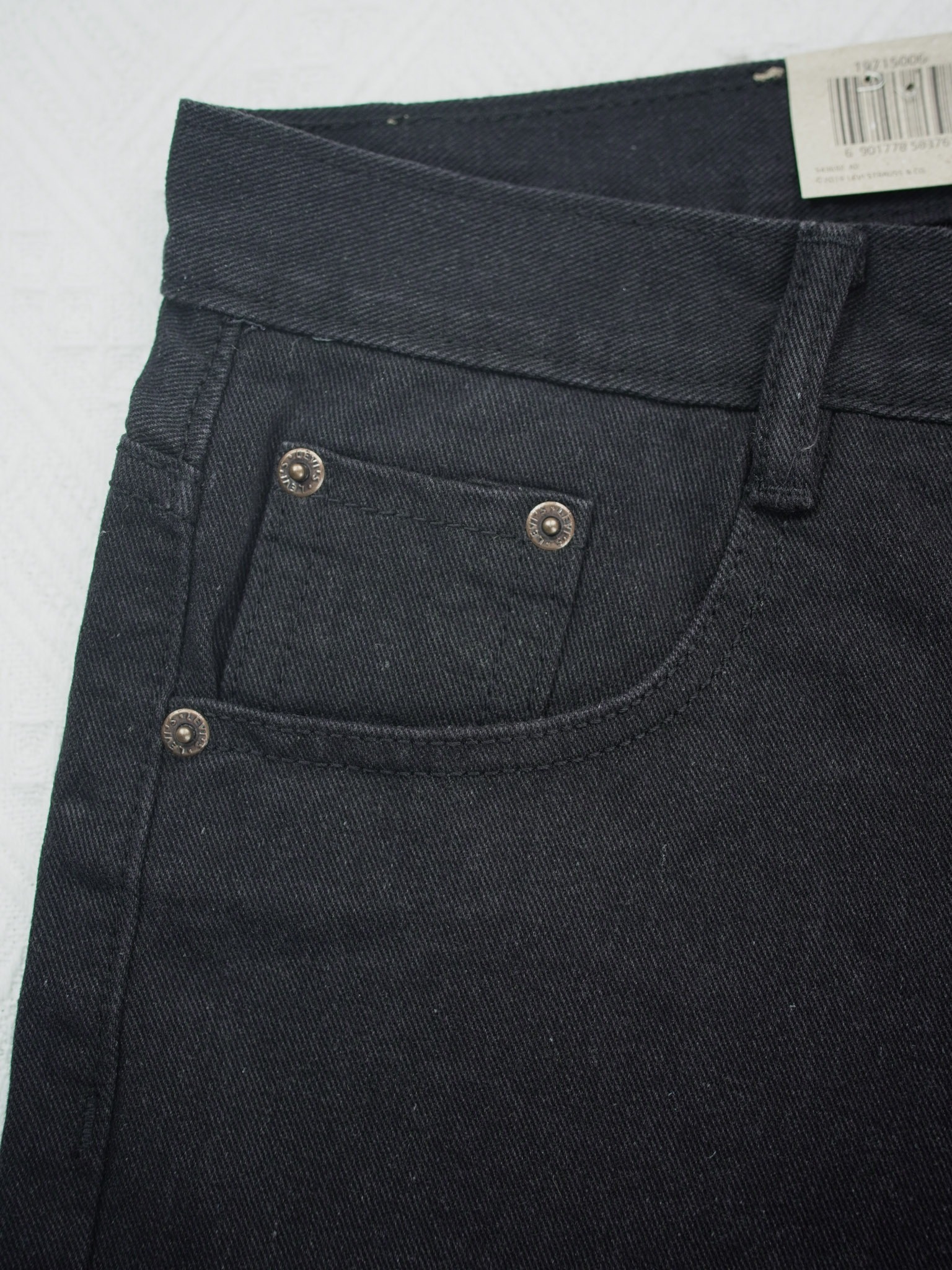Black Minimalist Jorts