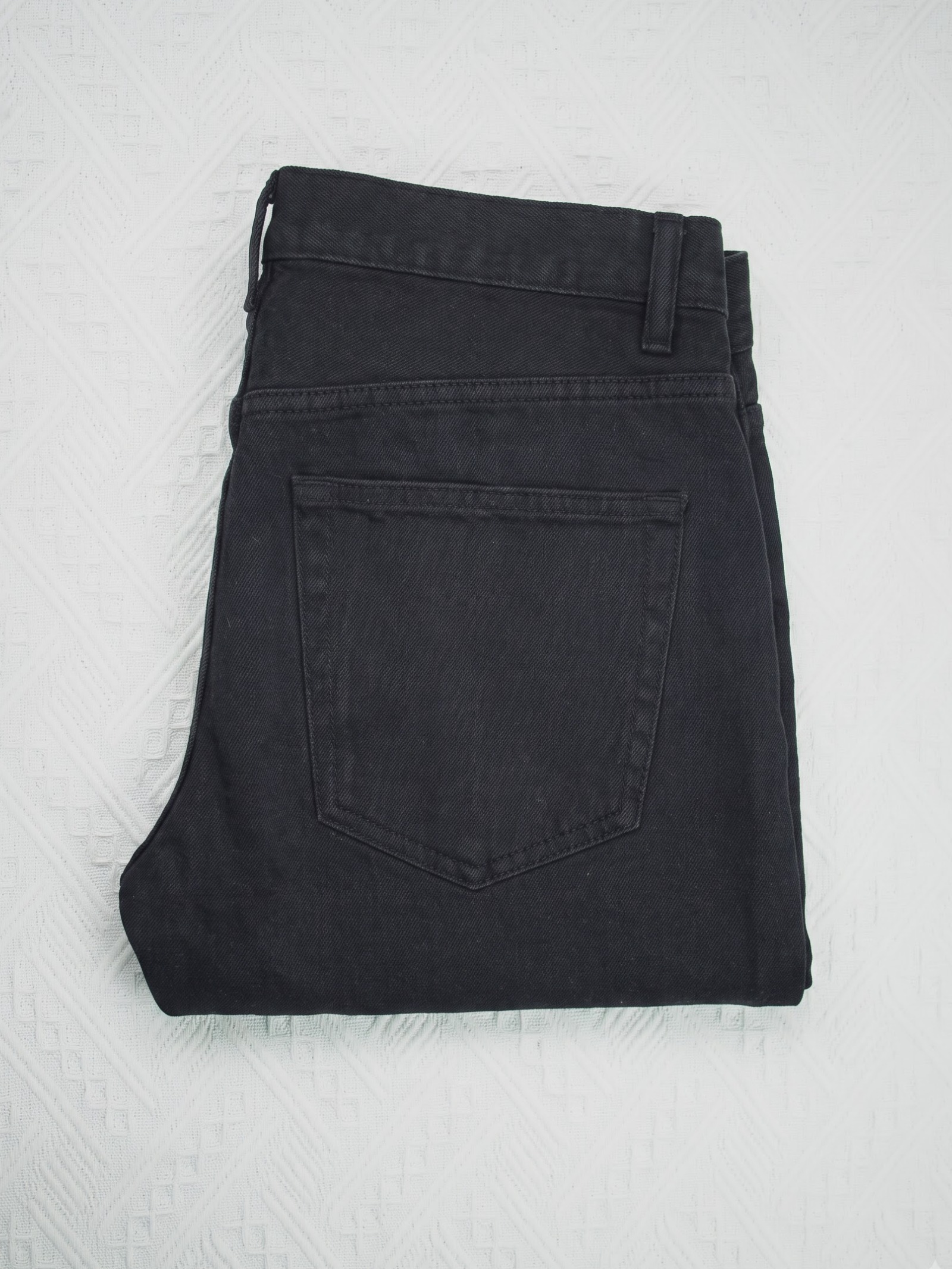 Black Minimalist Jorts