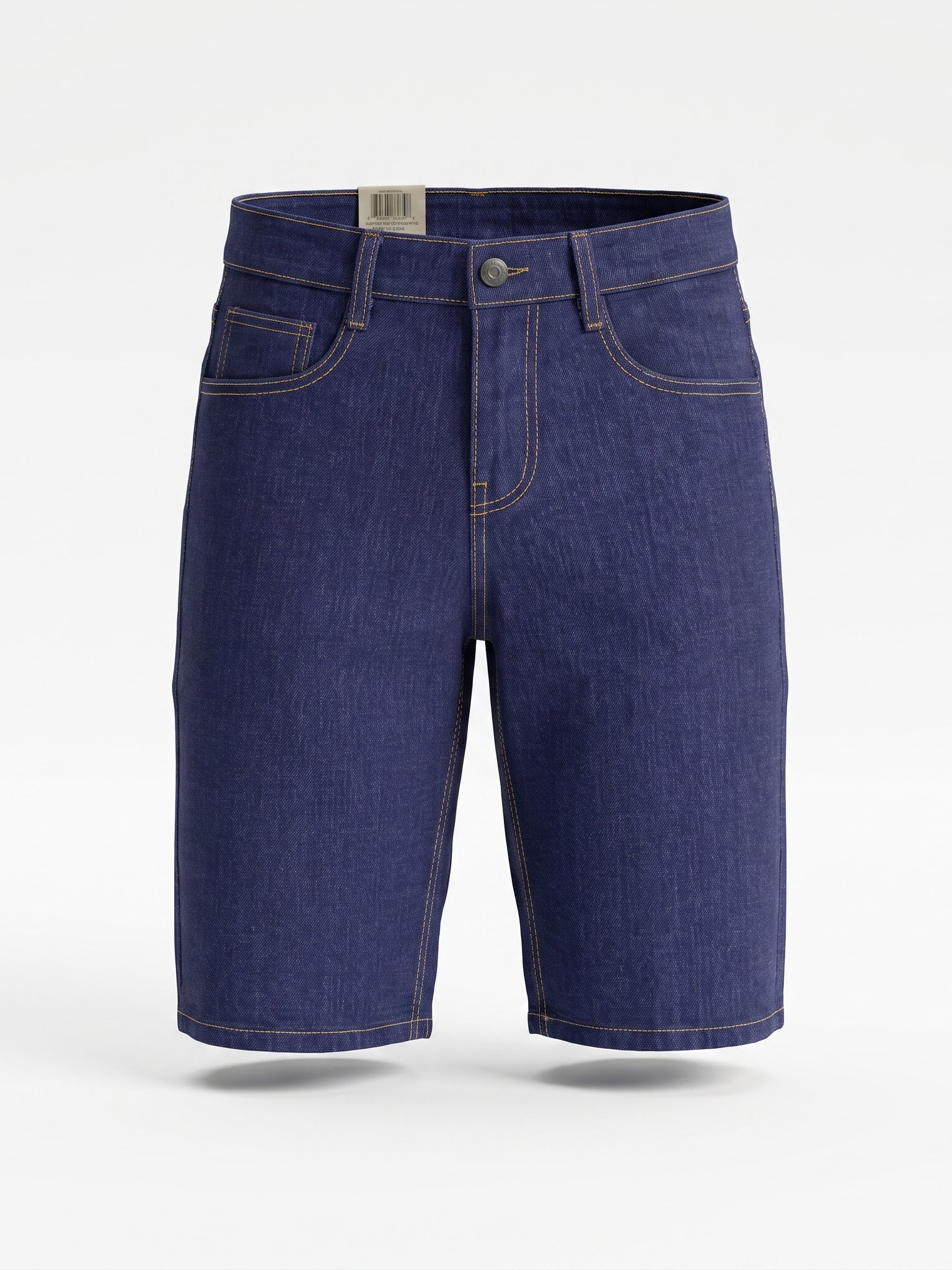 Raw Indigo Straight Shorts
