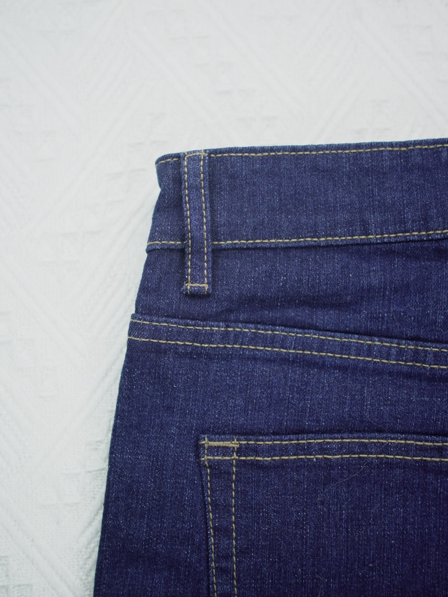 Raw Indigo Straight Shorts