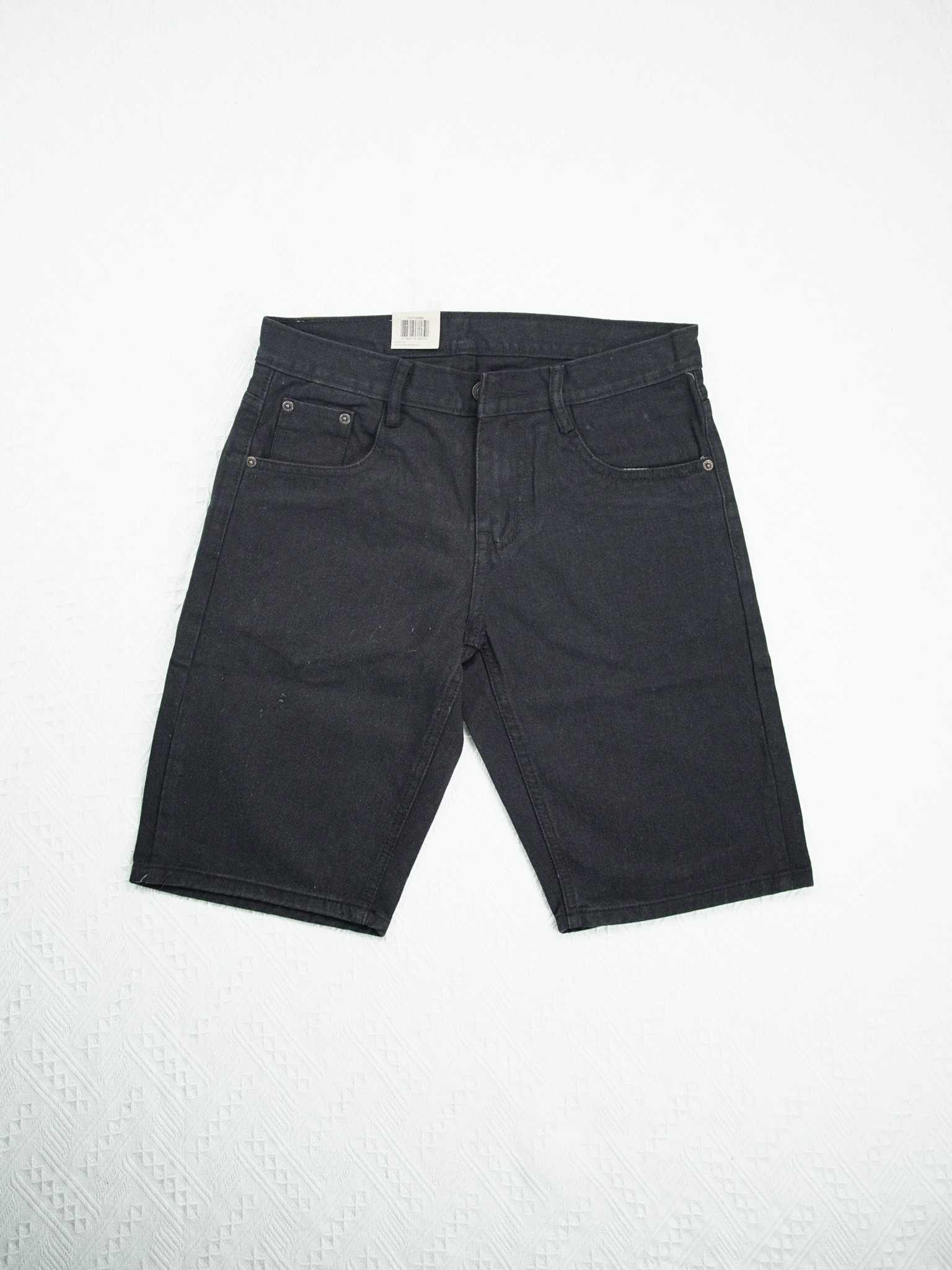 Black Minimalist Jorts