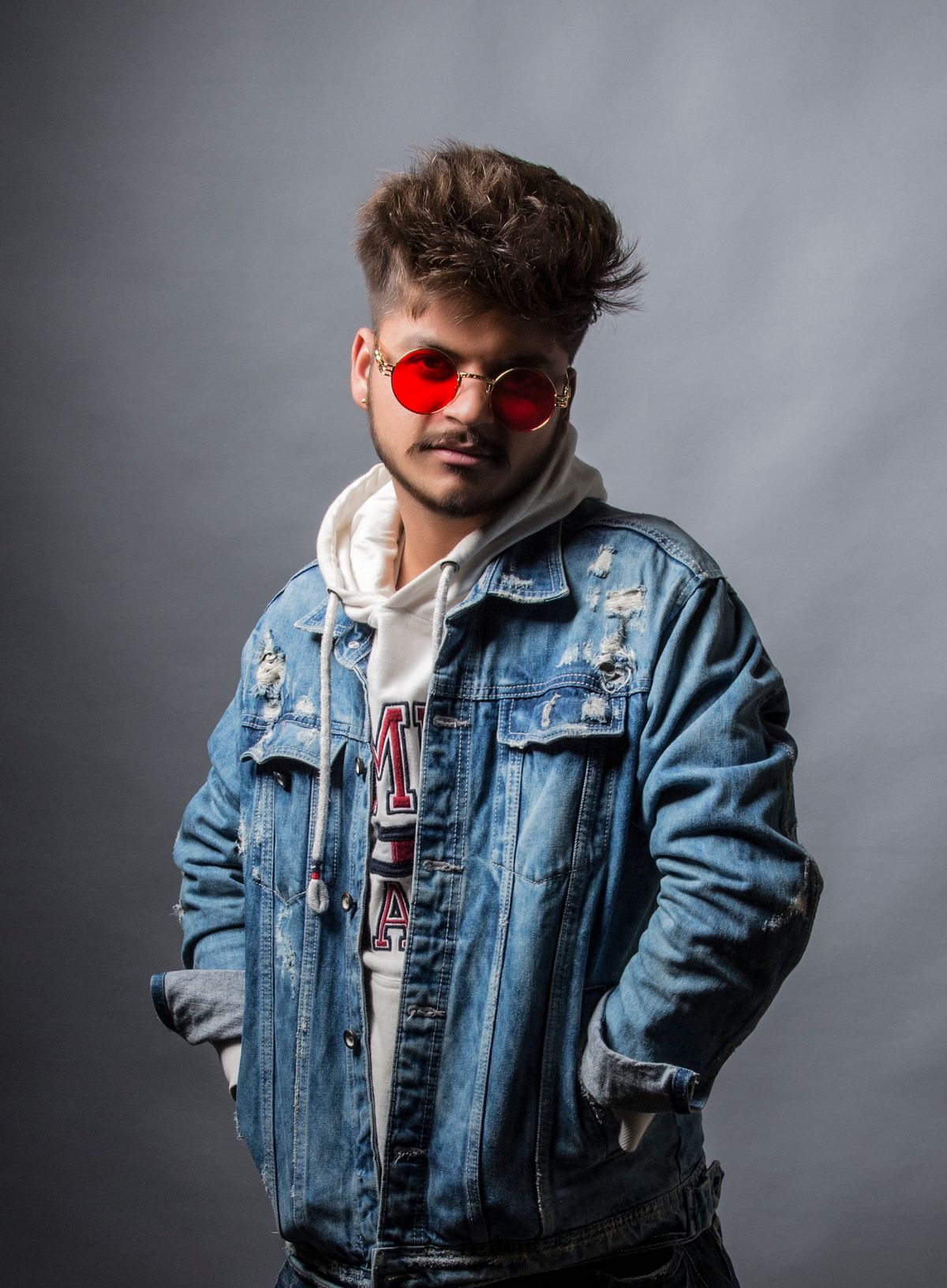 Áo Khoác Jean Nam Denim Trucker