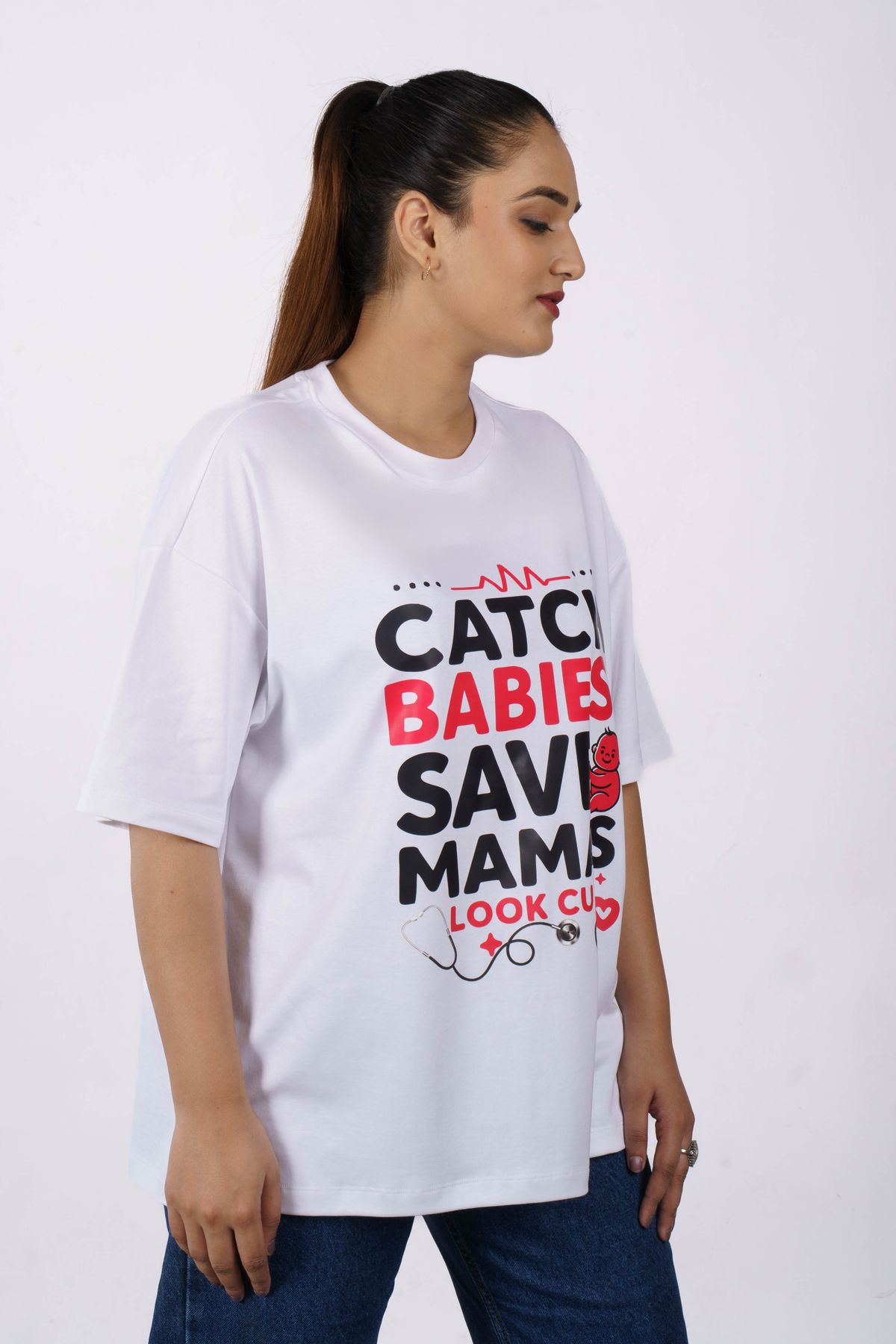 Áo Thun Nữ Tay Ngắn Regular Fit