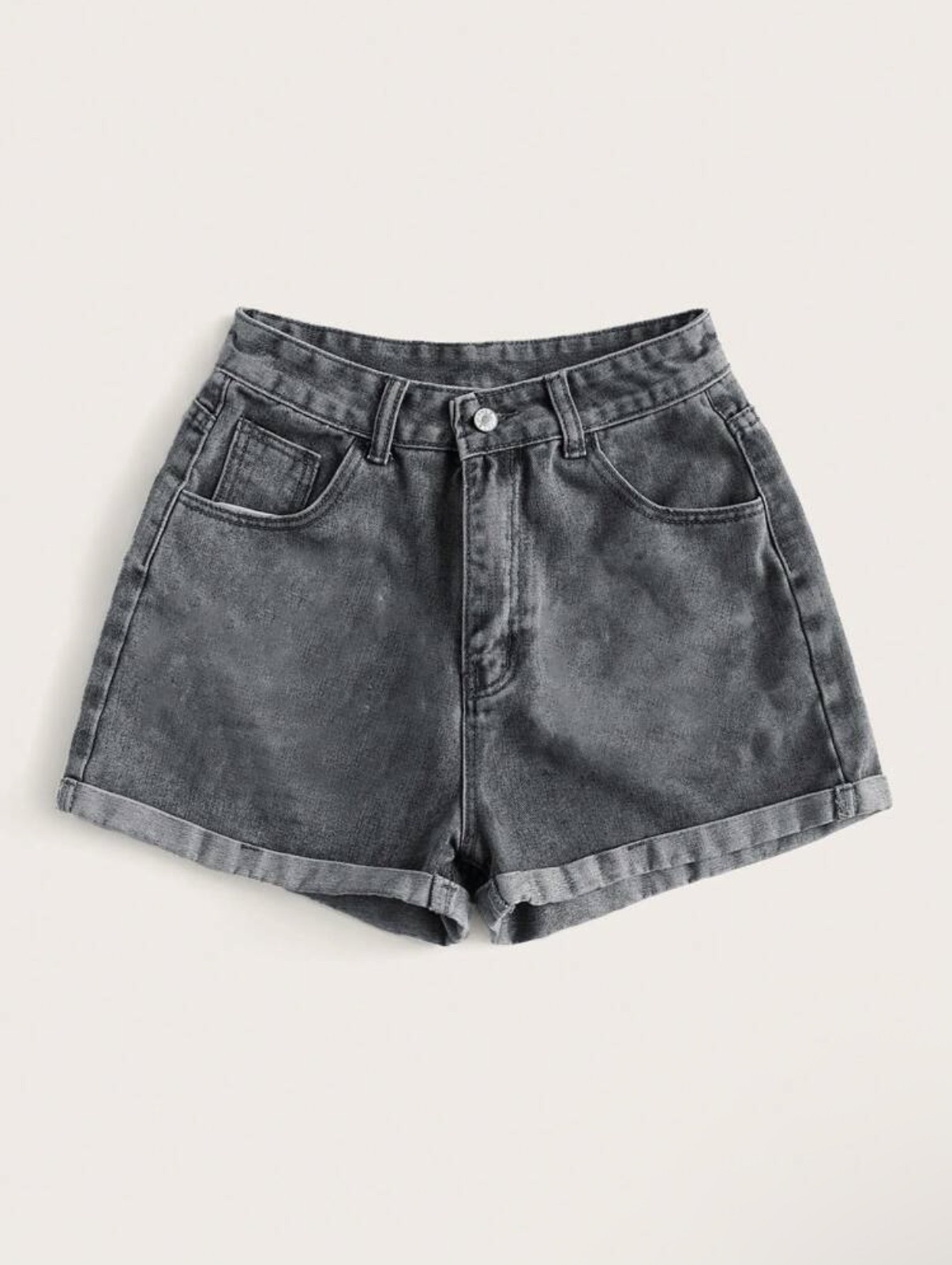 [NHÁP] Quần Short Jeans Wash Xanh Nhạt