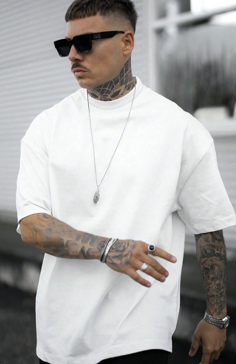 Áo Thun Oversized Cổ Tròn