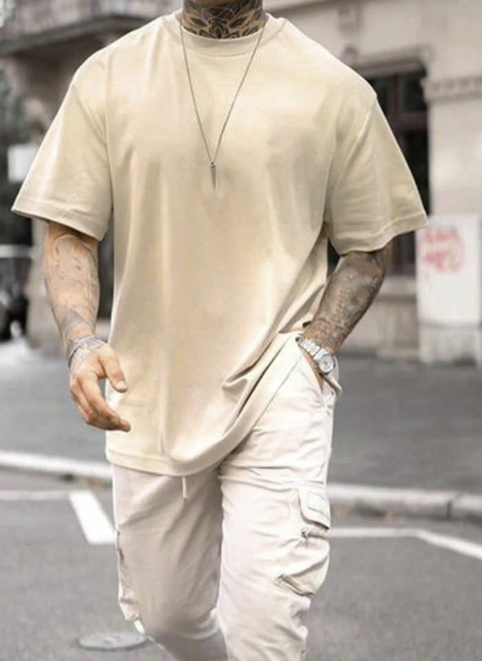 Áo Thun Oversized Cổ Tròn