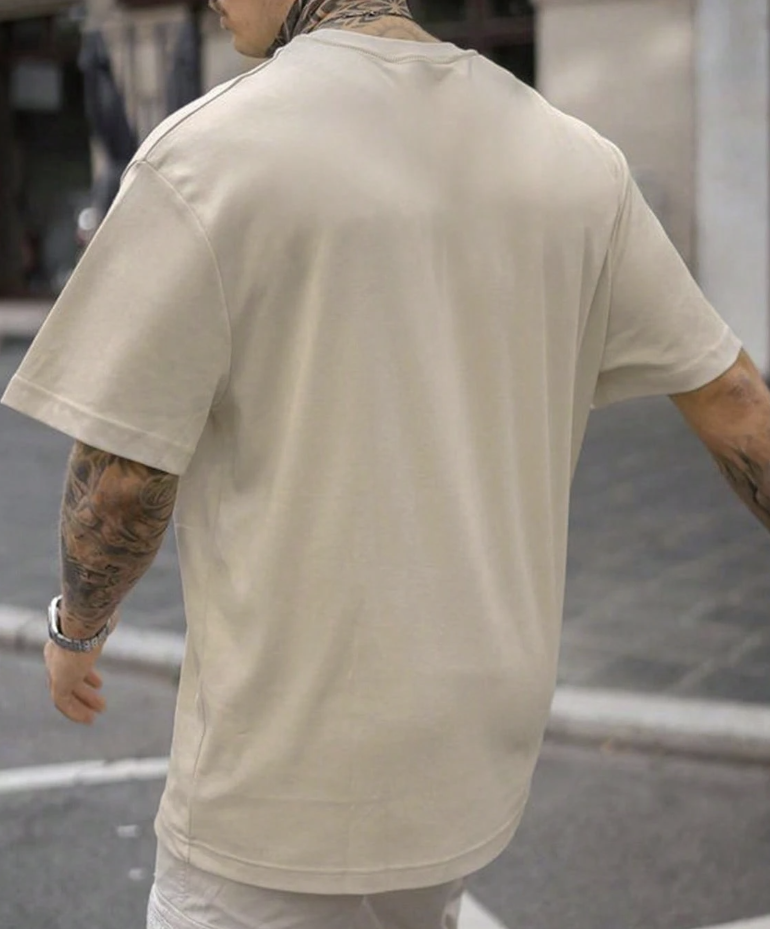 Áo Thun Oversized Cổ Tròn